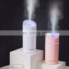 Desktop Color Light Cup Humidifier Negative Ion Air Household Essential Oil Diffuser Bedroom Large Capacity USB Spray Humidifier