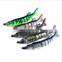 Multi-jointed 5 Colors 20.5cm/69g Trolling Lure Minnow for Freshwater Saltwater thumbnail-1