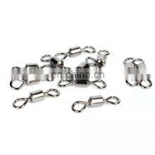 Stainless Steel Black Nickle Rolling Fishing Swivel Snap thumbnail-2