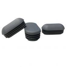 Plastic Furniture Oval Tube Plugs for Table Chair Desk Pipe thumbnail-2