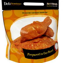 Hot roast chicken bag/hot roast plastic packaging bag for duck,chicken,fish, Fried Chicken Packaging Clear Microwaveable