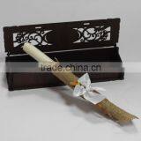 China Export Craft Customized Wedding Invitation Card Rustic Burlap thumbnail-3