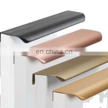 cabinet door pull handle lip handle simple Invisible concealed  hand handle