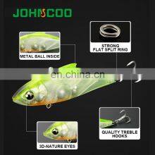 JOHNCOO 80mm 20.5g Sinking VIB Fishing Lure Hard Plastic Artificial VIB Artificial Hard Bass Bait thumbnail-2