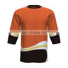 OEM Service Customize Your Own Team Hockey Jersey Wholesale Blank High Quality Field Ice Hockey Uniforms thumbnail-2