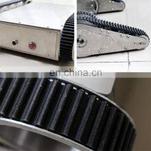 Small Size UGV Swing Arm Robot Chassis for Anrrow Space Inspection thumbnail-5