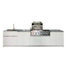 304/316 Stainless Steel Outdoor Kitchen With Barbecue