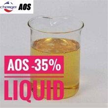 China Factory Wholesale Detergent Raw Material Sodium Alpha Olefin Sulfonate Aos 35%/92% thumbnail-4