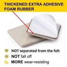 Self-Stick Carpet Gliders for Chair Square Self Adhesive Furniture Glides Carpet Slider-Furniture Slider thumbnail-2