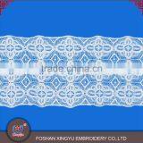 Economical Custom Design Affordable White Crochet Floral Lace Collars Neck Trimming in White Color thumbnail-2