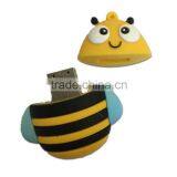 Nice Shape Promotion Gift Gelbe Biene PVC Cartoon Pen Drive 8GB