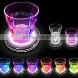 Party Bar Club Bottle Glass Cup LED Light Color Changing Mat Coaster thumbnail-2