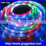 Sound Activated 5050 Music Changing LED Strip Light Rgb DMX Control thumbnail-2