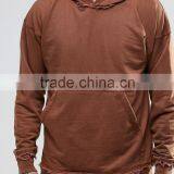 2016 New Style 100%cotton With Pocket Custom Crop Hoodies thumbnail-3