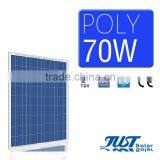 Solar Panel Wholesale 70w Polycrystalline Solar Panels for Home