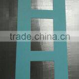 Fashional Green Color Acid-Free Samples, 3 Openings and 16*7.5" Size of Matboard