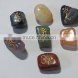 Tumbled Rune Sets With Engraving Chakra Stone Sets thumbnail-4