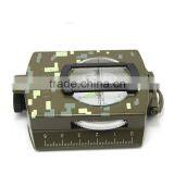 Outdoor Camping Navigation Tool Military Multi Function Lensatic Compass With Night Light