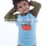 Boys Fashion t Shirt Matching Shirt and Pants Boys T-shirt Printing thumbnail-3