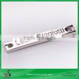 Sinicline Custom Handbag Metal Label With Debossed Logo