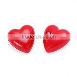 Promotional Gift Plastic Led Blinking Heart Badge With Sound Module