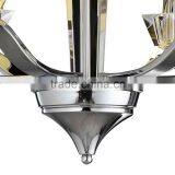 Hand Blown Art Glass Iron Pendant Light thumbnail-5