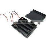 4AAA Battery Holder With Cover, BH441/CS Battery Holder, 6V Battery Holder