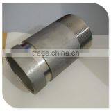 2"x100mm Grooved Pipe Nipple One End Thread thumbnail-1
