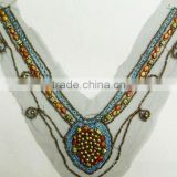 Bead Lace Collar Trimming, neck designs for cotton dresses