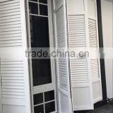High Quality UPVC Outward Opening Fixed Shutter Casement Window thumbnail-6
