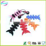 Hot Earphone Cord/earphone Cable Winder,Silicone Fishbones Coiling Device