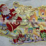 Christmas Paper Wall Sticker,Christmas Santa&reideer Paper Stciker thumbnail-4