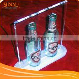 Bar Ware Acrylic Wine Display For Wine Bottle With LED