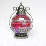 Glass mosaic lantern