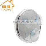 Round Metal Chrome Plated Suction Mirror thumbnail-3