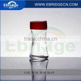 80ml Cylinder Round Glass Pepper Salt Spice Shaker Bottle With Flip Top Caps thumbnail-1