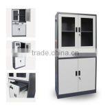 Office Steel Filing Cabinet Metal Cabinet With 2 Storage Drawers