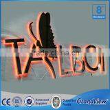 Guangzhou LED Lighted Gold-plating Stainless Steel Signs on the Wall thumbnail-4
