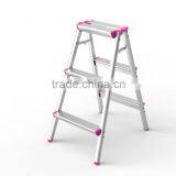 Three Steps Aluminum Step Stool Ladder