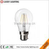 E27 B22 E14 Dimmable Vintage Led Bulb 4W 6W A60 Led Filament Bulb Quality Choice
