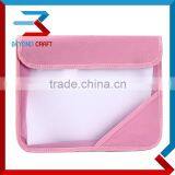 A4 Size Plastic Poly PP Magic Tape Lock Folder Clear Files