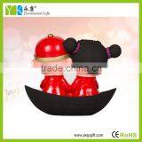 High Quality Lovely Bridegroom and Bridge Resin Crafts Home Decor Air-washer thumbnail-4