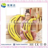 Wholesale 3D home decorative banana fruit shaped cushion