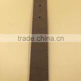 Covered Button Buckle Belt With Stitching thumbnail-4