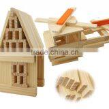 Confirm to EN71 ASTM 240pcs Wooden Construction Block Toys thumbnail-3