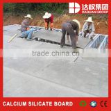 4.5mm thickness calcium silicate board/fiber cement board for the raw material of EPS cement sandwich panel