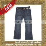 Super quality crazy Selling boot cut women jeans