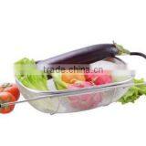 Expandable Stainless Steel Mesh Strainer, Vegetable Colander thumbnail-2