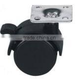 30mm Light Duty Small Plastic Swivel Furniture Caster thumbnail-3