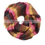 High Quality New 2016 Autumn and Winter Colorful Acrylic Stripe Fashion Warm Scarf Female thumbnail-3